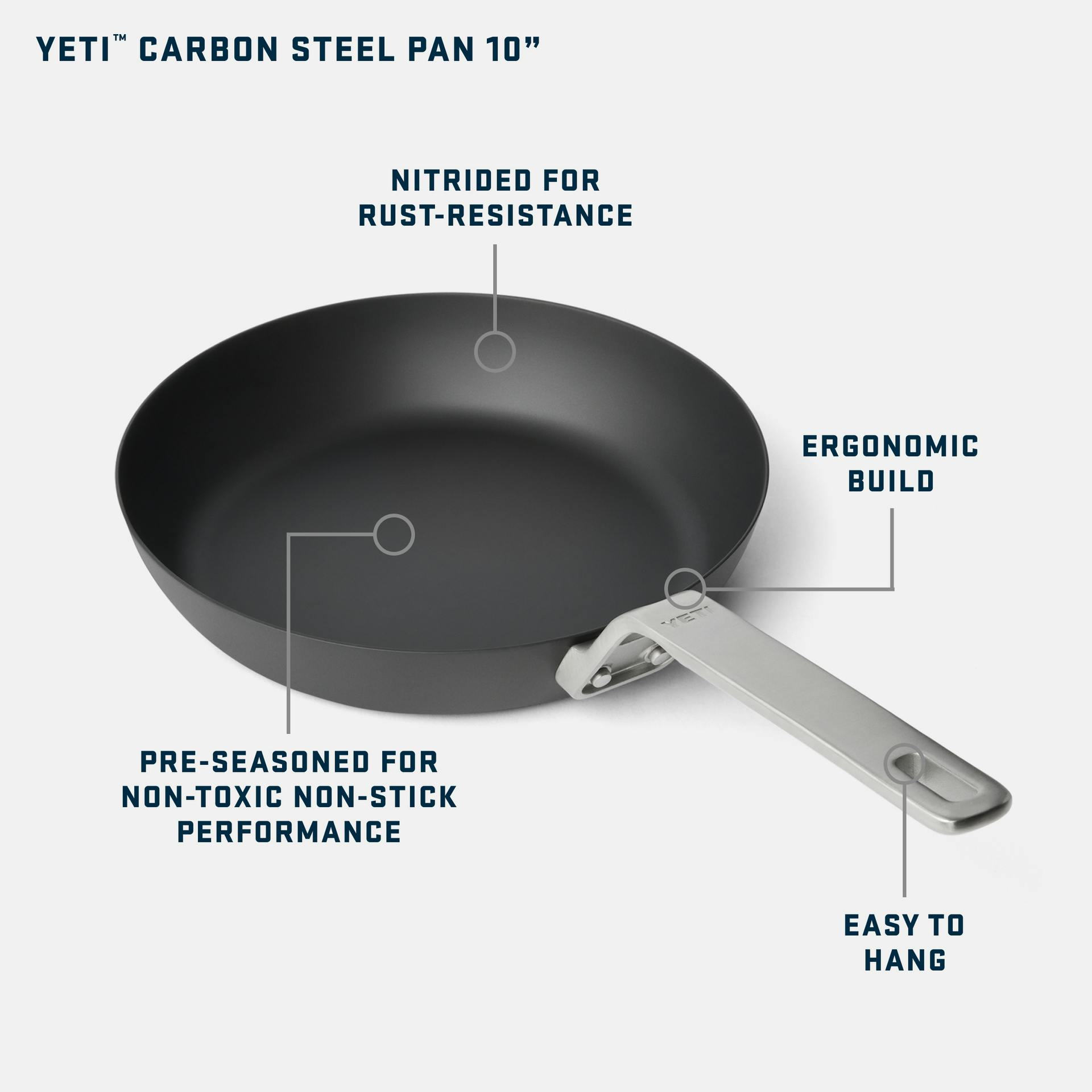 YETI® Carbon Steel Pan 10